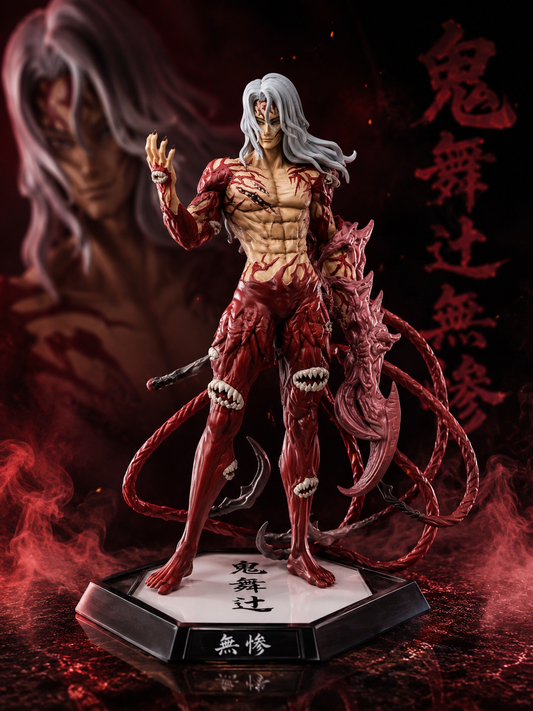 Muzan Kibutsuji Premium Anime Figure β 30cm Demon Slayer Collectible with Display Base