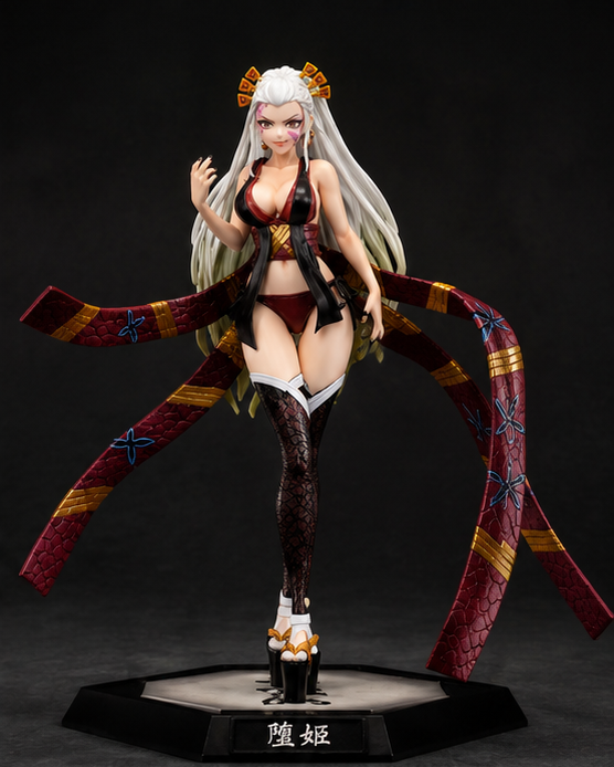 Daki Premium Anime Figure – 30cm Demon Slayer Collectible with Display Base
