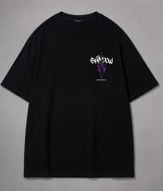 Solo Leveling Sung Jin-Woo “ARISE” Graphic Oversized T-Shirt | Premium Purple Anime Streetwear Tee