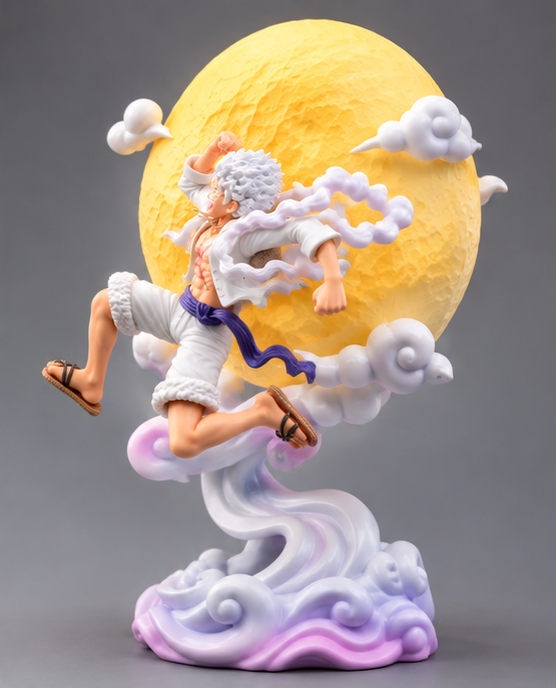 Monkey D. Luffy Gear 5 Action Figure – One Piece PVC Collectible Figure 18cm