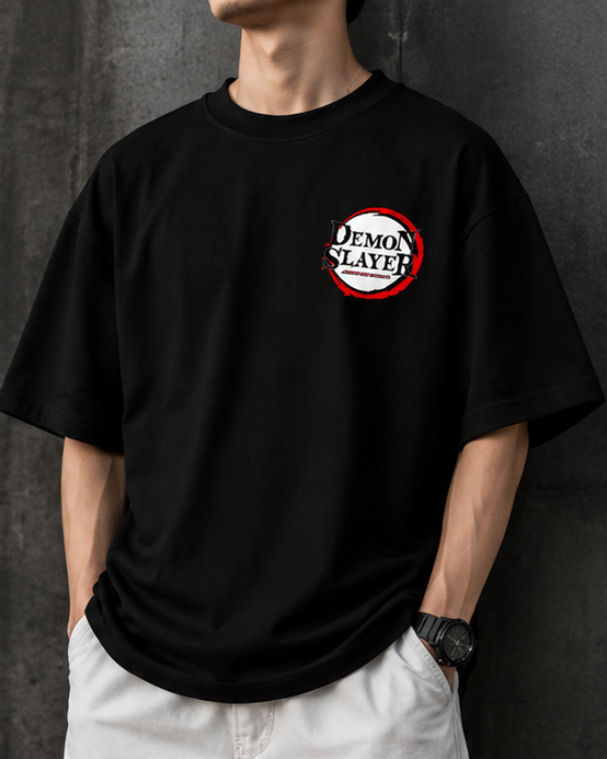 Tanjiro Hinokami Kagura - Demon Slayer Oversized T-Shirt