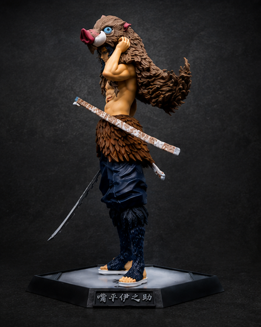 Demon Slayer Inosuke Hashibira Action Figure β 31CM | Premium Anime Collectible Statue