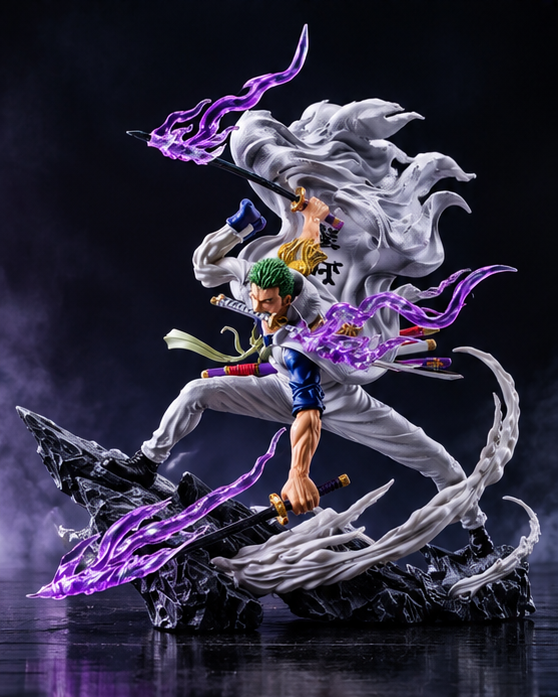 Roronoa Zoro Three Sword Style 25CM Action Figure β One Piece Anime Collectible