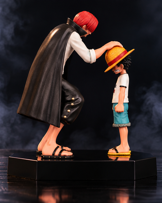 One Piece Monkey D. Luffy & Shanks 18CM PVC Action Figure