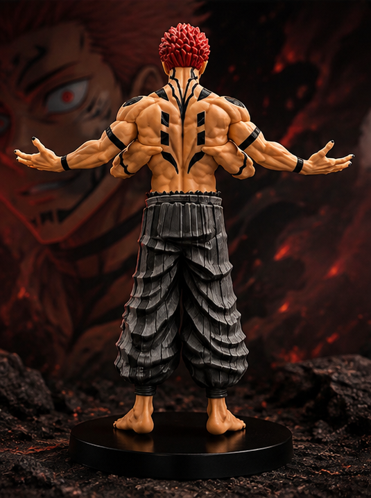 Ryomen Sukuna King of Curses Anime Figure 20cm –  Premium Collectible Statue with Multi-Arm Pose & Display Base