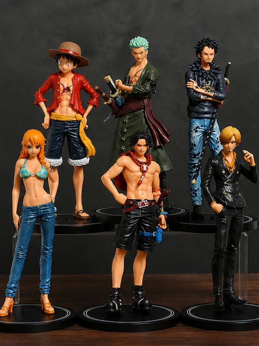 One Piece Anime Figure Set