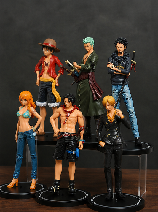 One Piece Anime Figure Set