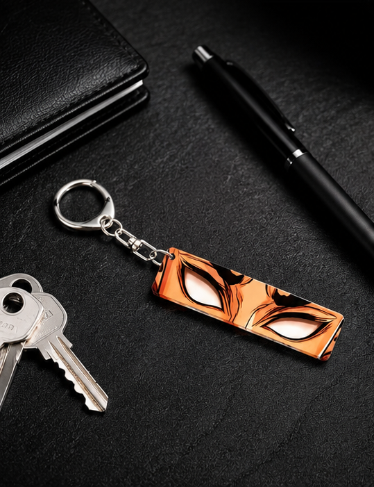 Demon Slayer Gyomei Himejima Glowing Eyes Acrylic Premium Keychain