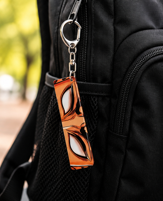 Demon Slayer Gyomei Himejima Glowing Eyes Acrylic Premium Keychain