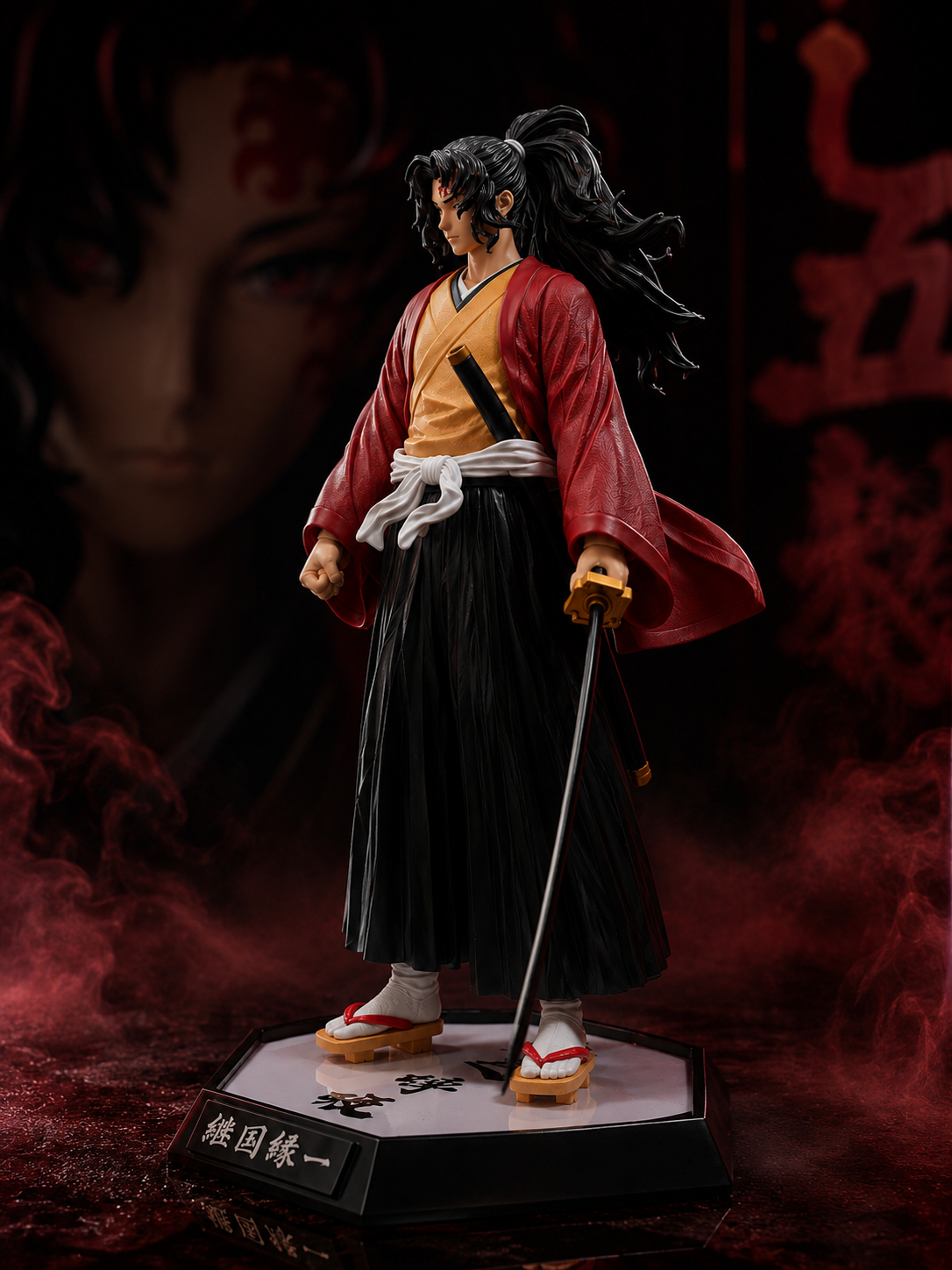 Yoriichi Demon Slayer Anime Figure 30cm – Premium Collectible with Katana & Display Base