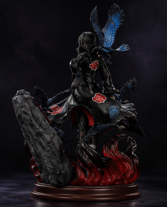 Itachi Uchiha Naruto Premium Anime Figure Statue – Akatsuki Crow Premium Collectible