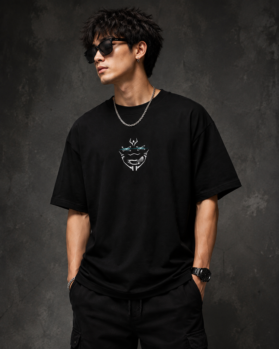 Sukuna Oversized T-Shirt – King of Curses Anime Graphic Tee