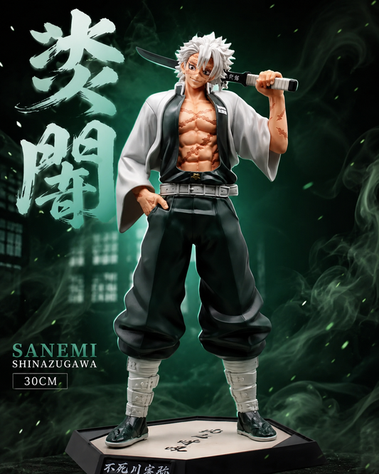 Sanemi Shinazugawa Anime Action Figure – Premium Demon Slayer Collectible