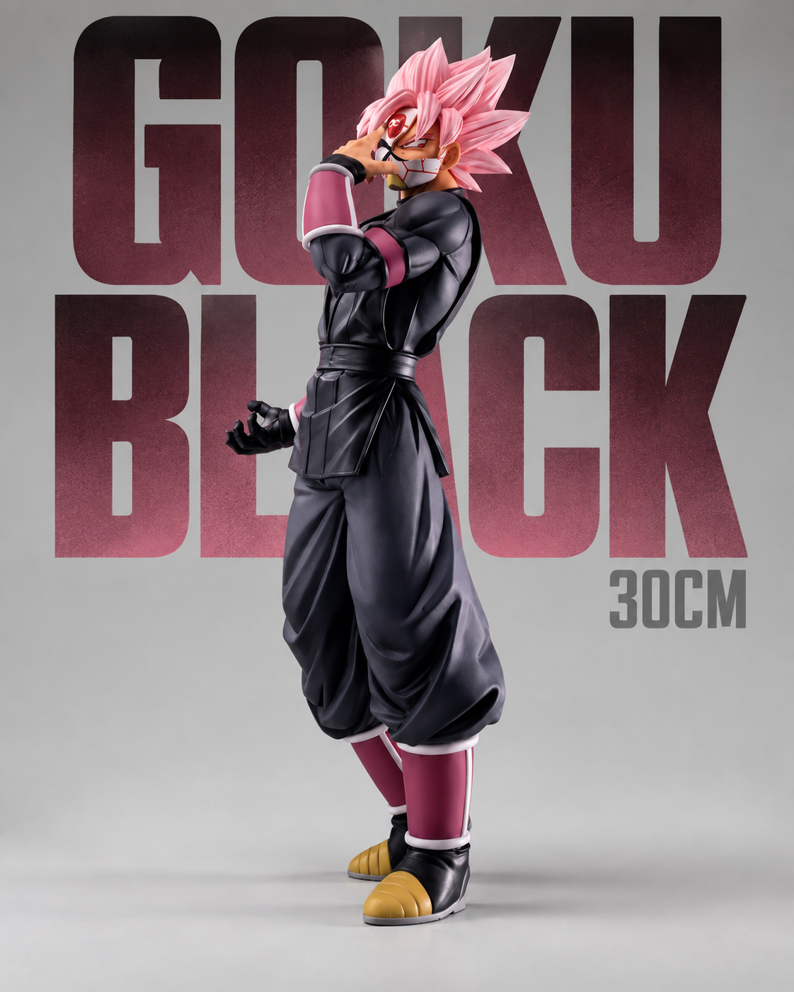 Goku Black Super Saiyan Rosé Action Figure – 30cm Premium PVC Collectible Figure