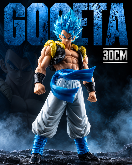 Gogeta Super Saiyan Blue Action Figure – 30cm Premium PVC Dragon Ball Z Collectible