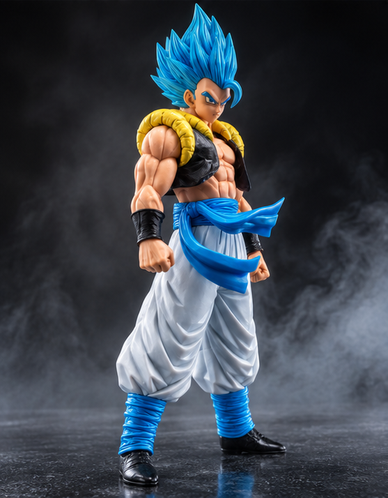 Gogeta Super Saiyan Blue Action Figure – 30cm Premium PVC Dragon Ball Z Collectible