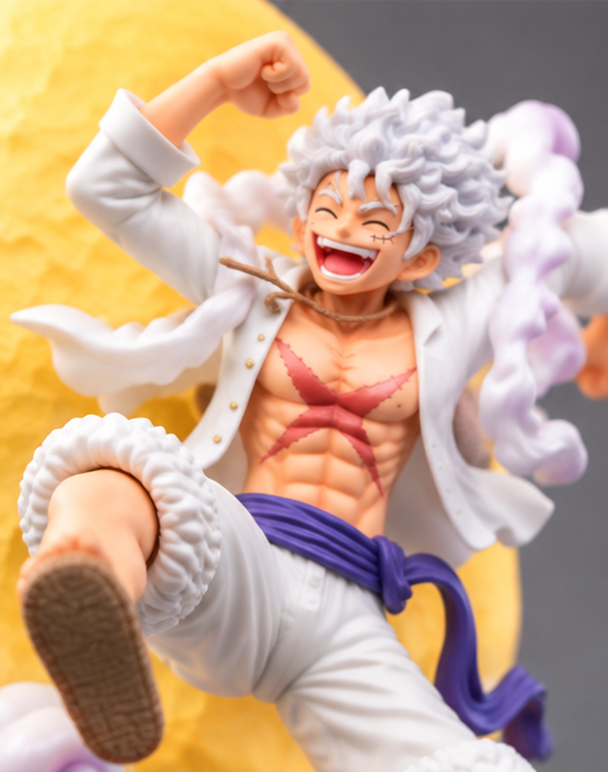 Monkey D. Luffy Gear 5 Action Figure – One Piece PVC Collectible Figure 18cm