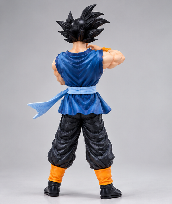 Goku Action Figure with Energy Sphere – Dragon Ball Anime Collectible Statue 32cm