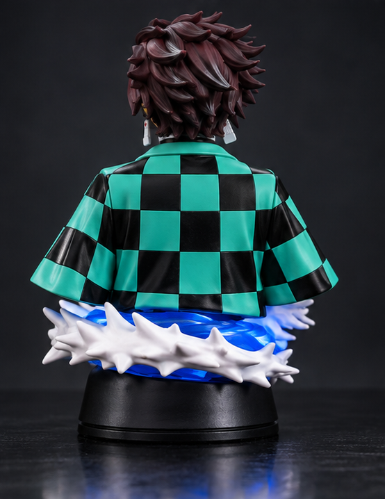 Tanjiro KamadoLED  Water Dragon Effect Anime Figure – 18cm PVC Collectible Statue