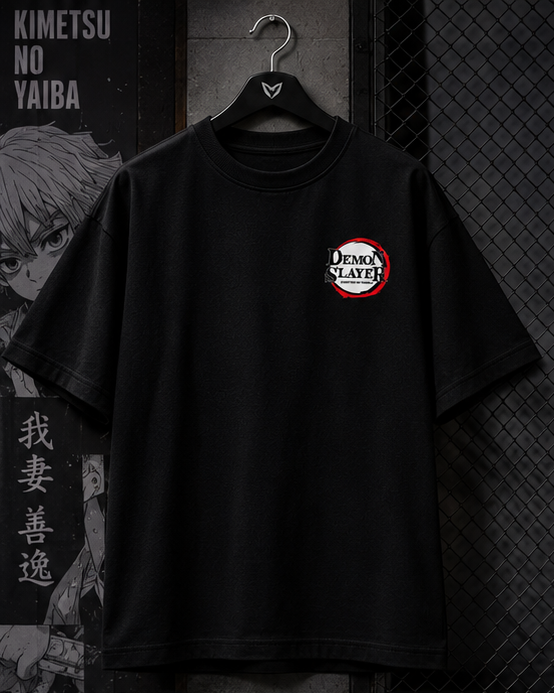 Zenitsu Agatsuma Oversized T-Shirt | Demon Slayer Anime Graphic Tee