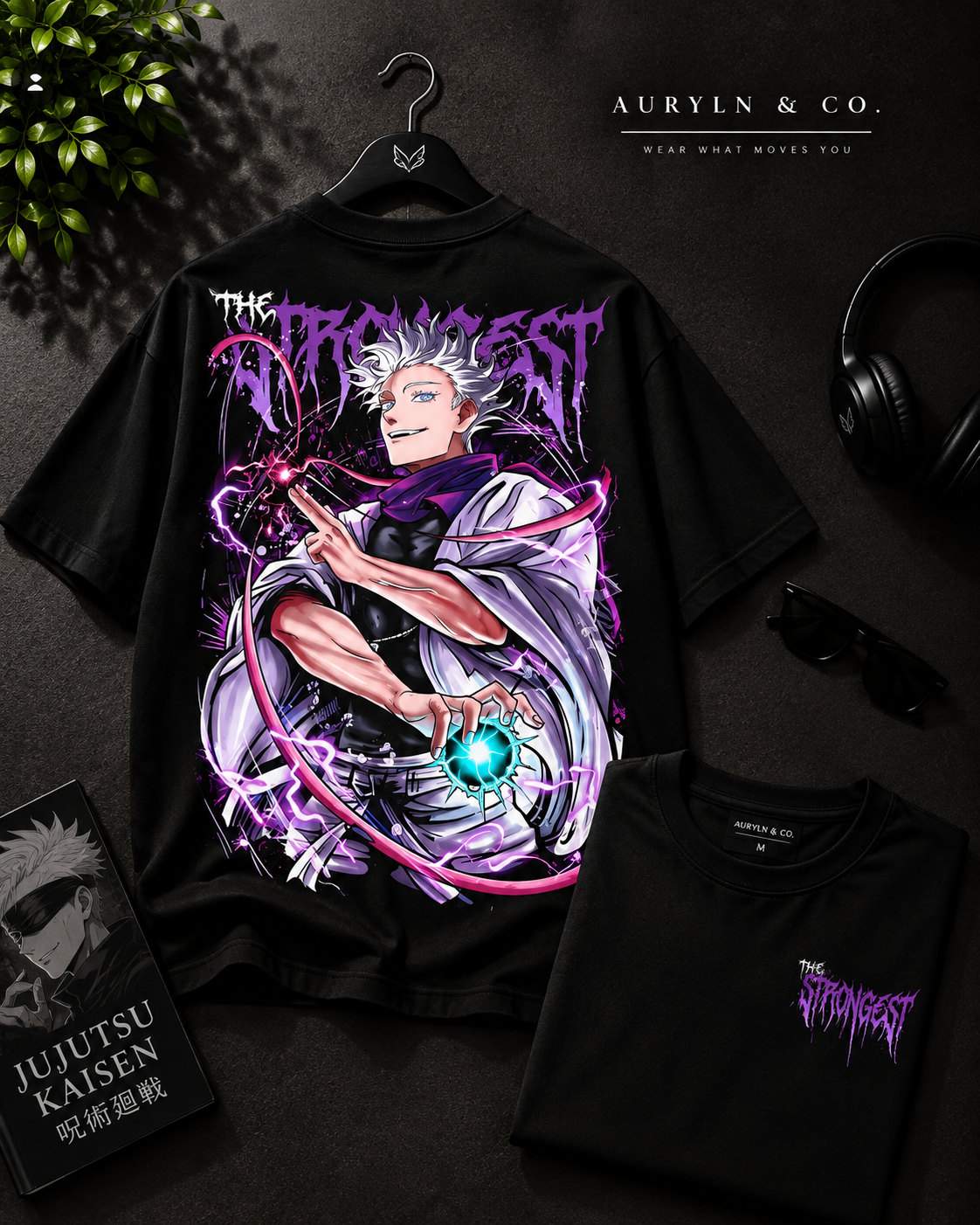 Gojo Satoru - The Strongest Oversized Anime T-Shirt