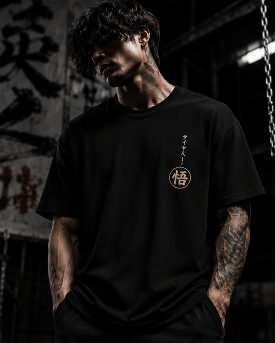 Goku “Legend Lives On” - Dragon Ball Anime Oversized T-Shirt