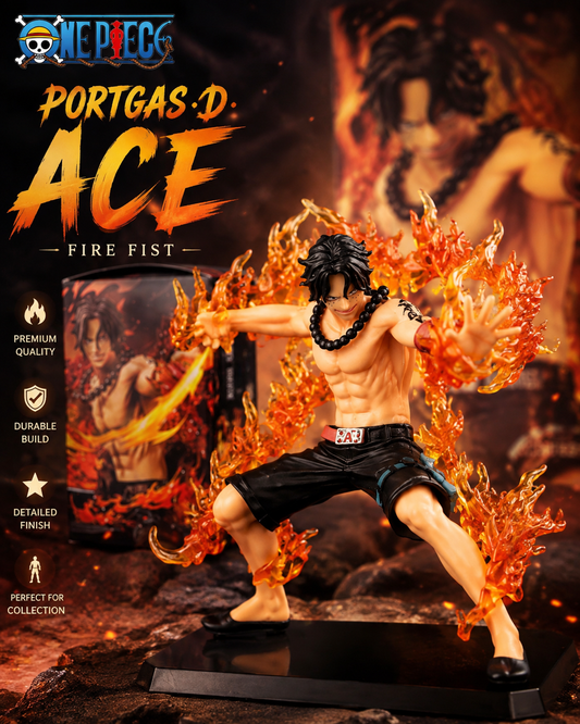 Portgas D. Ace Fire Fist Anime Action Figure