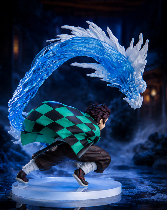 Tanjiro Kamado Blue Dragon Water Breathing Figure – 18cm Demon Slayer Collectible