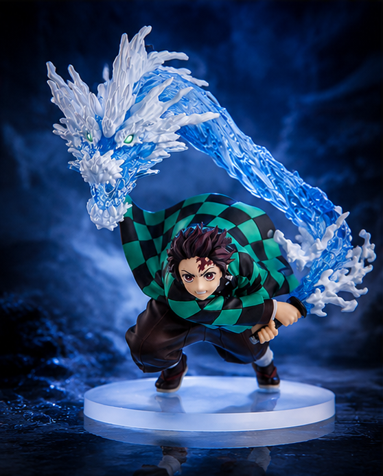 Tanjiro Kamado Blue Dragon Water Breathing Figure – 18cm Demon Slayer Collectible