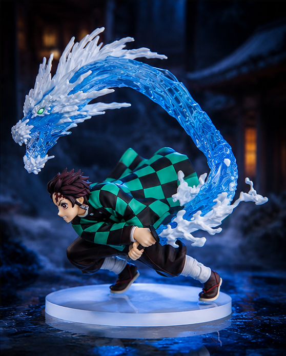 Tanjiro Kamado Blue Dragon Water Breathing Figure – 18cm Demon Slayer Collectible