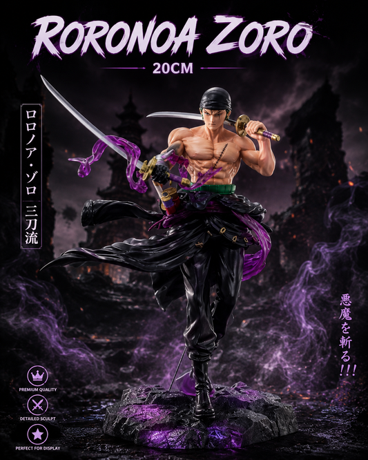 Roronoa Zoro Action Figure – 23cm | Premium One Piece Anime Collectible