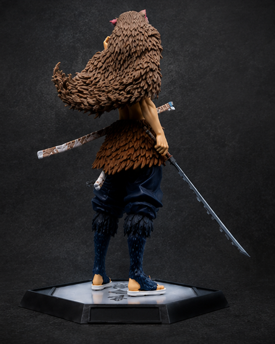 Demon Slayer Inosuke Hashibira Action Figure – 31CM | Premium Anime Collectible Statue