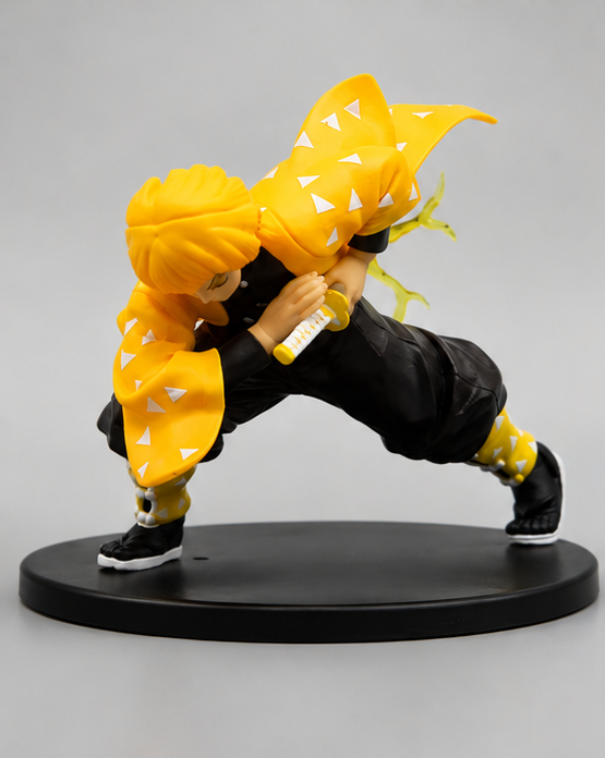 Demon Slayer Zenitsu Agatsuma Action Figure – 16CM | Anime Collectible Statue