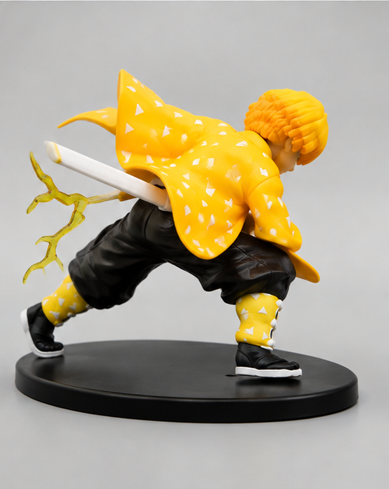 Demon Slayer Zenitsu Agatsuma Action Figure – 16CM | Anime Collectible Statue