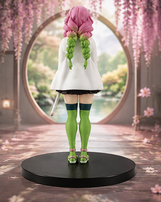 Demon Slayer Mitsuri Kanroji Action Figure – 17CM | Love Hashira Anime Collectible
