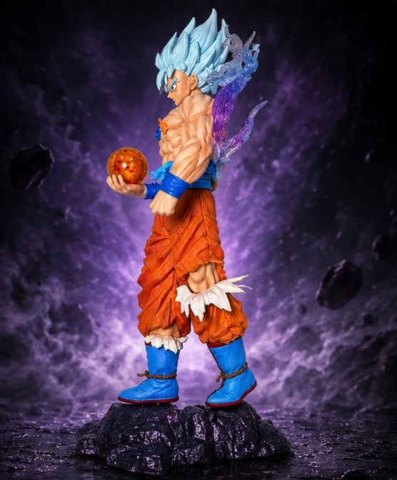 Goku Ultra Instinct Action Figure – Premium 37CM Dragon Ball Super Anime Collectible