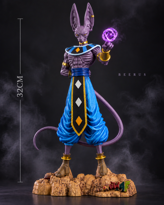 Beerus Anime Action Figure – 32cm Premium Dragon Ball  PVC Collectible