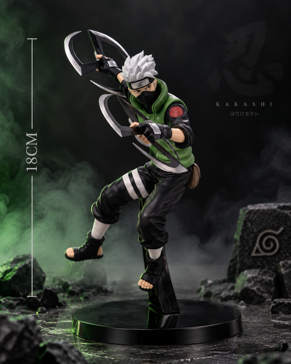 Kakashi Hatake Action Figure – 18cm Naruto PVC Collectible