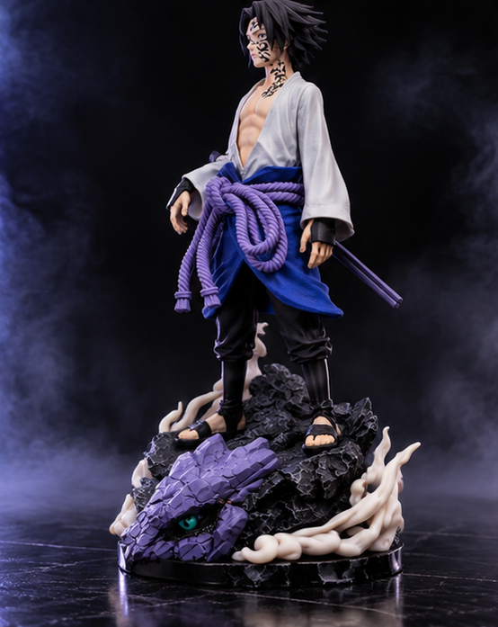 Sasuke Uchiha 28CM Premium PVC Action Figure – Naruto Anime Collectible