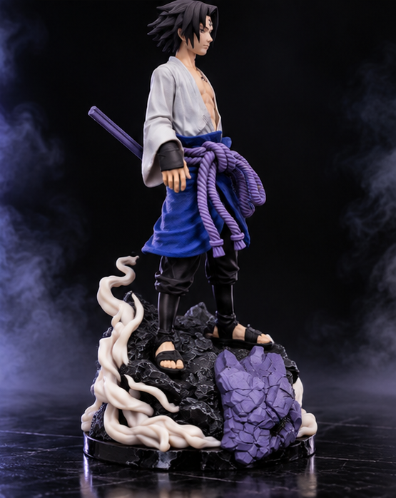Sasuke Uchiha 28CM Premium PVC Action Figure – Naruto Anime Collectible
