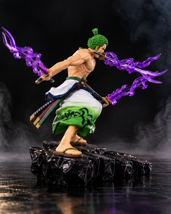 Roronoa Zoro 20CM Battle Pose Action Figure – Three Sword Style Collectible