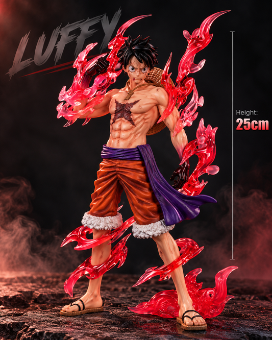 Monkey D. Luffy Gear 4 Snakeman Action Figure – 25cm |  One Piece Anime Collectible