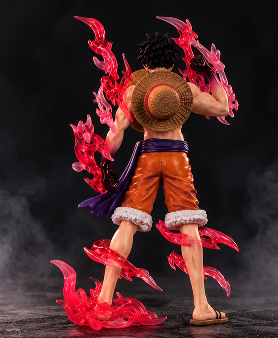 Monkey D. Luffy Gear 4 Snakeman Action Figure – 25cm |  One Piece Anime Collectible