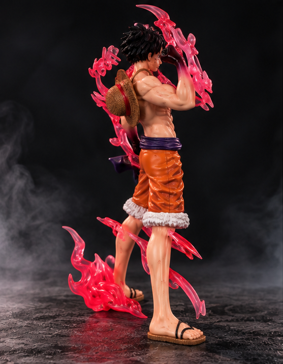 Monkey D. Luffy Gear 4 Snakeman Action Figure – 25cm |  One Piece Anime Collectible