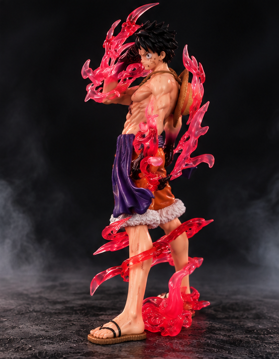 Monkey D. Luffy Gear 4 Snakeman Action Figure – 25cm |  One Piece Anime Collectible