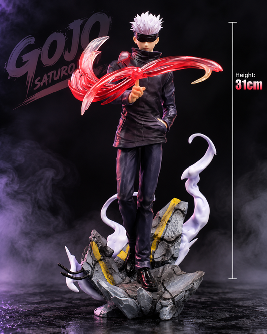 Gojo Satoru Red Reversal Energy Action Figure – 31cm | Premium Anime Collectible