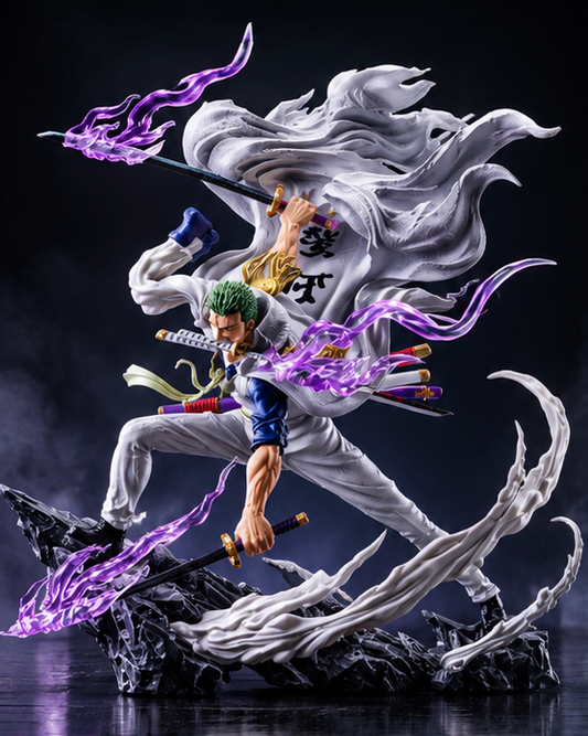 Roronoa Zoro Three Sword Style 25CM Action Figure – One Piece Anime Collectible