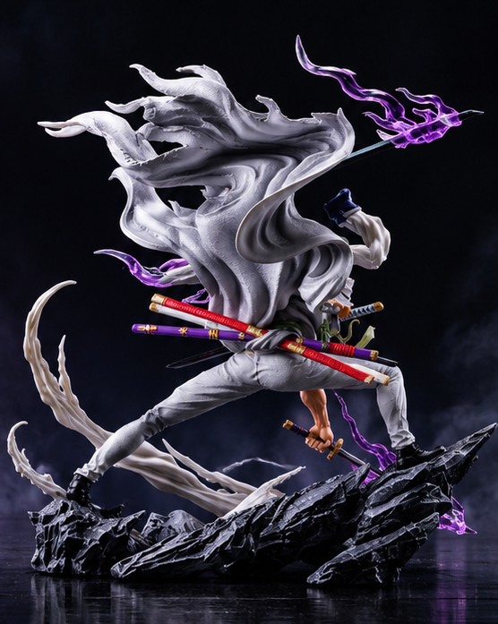Roronoa Zoro Three Sword Style 25CM Action Figure – One Piece Anime Collectible