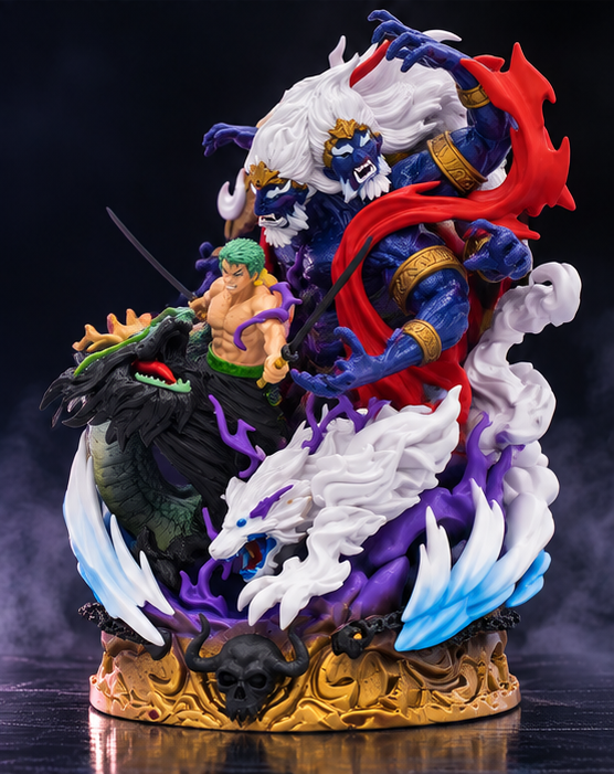 Roronoa Zoro 20CM Epic Battle Action Figure - One Piece Anime Collectible