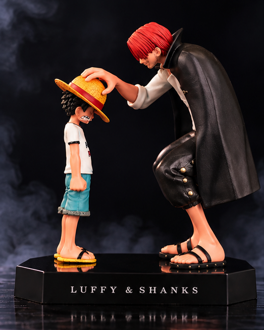 One Piece Monkey D. Luffy & Shanks 18CM PVC Action Figure